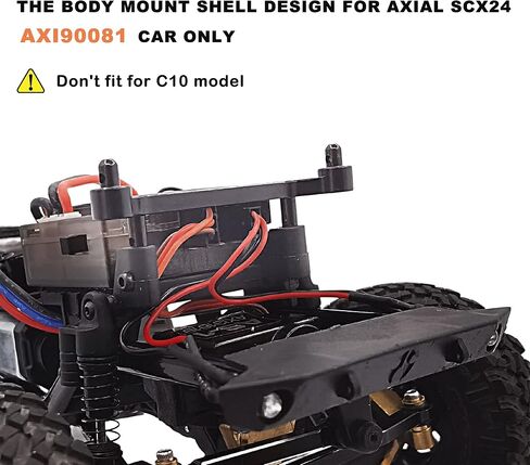 RC Car Body Mount Shell Post Durable Aluminum Alloy Body Mount Shell for or 1/24 Axial SCX24 C10 RC Car Upgrade Accessorie in Kuwait