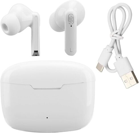 Language Translator Earbuds, Supports 114 Languages Online Translation Real Time, Voice Language Translator with Bluetooth and APP, Simultaneous Translation(White) in Kuwait