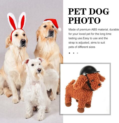 NUOBESTY Pet Funny Hat Baseball Cap Helmet Plastic Playes Pet Cap Helmet Hard Funny Pet Cap Construction Dogs Accessories Dog Helmets Decorative Cat Hat Dog Riding Helmet Puppy Abs in Saudi Arabia