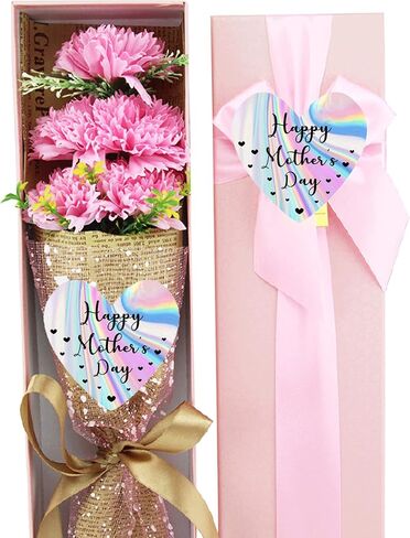Happy Mother's Day Stickers 2" Holographic Mother's Day Heart Labels-250 Pcs Mothers Day Gift Tags Mothers Day Envelope Seals Stickers for Party Favors Envelope Seal Cards Box Gift Wrap Decor in Saudi Arabia
