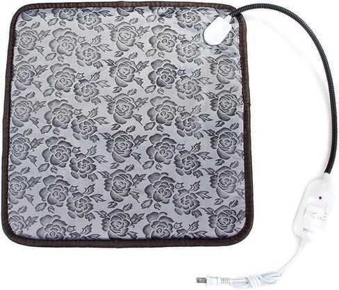 DaMohony Pet Heating Pad, Waterproof Electric Dog Cat Heated Pad with 3 Adjustable Temperature, Indoor Pet Warming Pad with Chew Resistant Cord for Outdoor Cat House in Saudi Arabia
