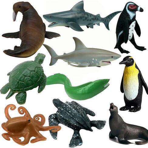 12 PCS Realistic Insect Animal Figurines, Assorted Plastic Bug Animal Toys Set for Birthday Cake Topper, Garden Decoration, Party Favors, Kids School Project in Kuwait