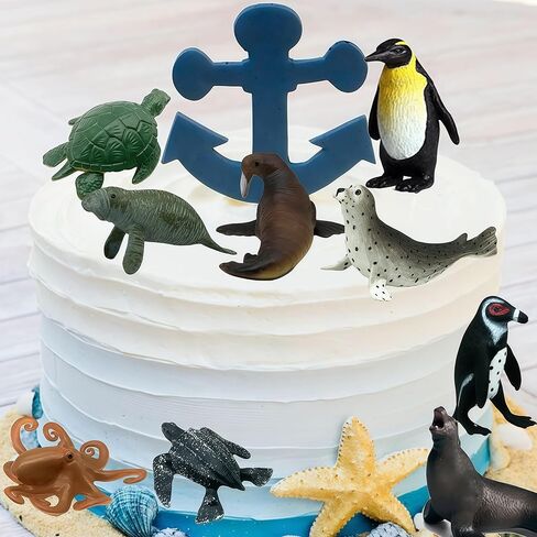 12 PCS Realistic Insect Animal Figurines, Assorted Plastic Bug Animal Toys Set for Birthday Cake Topper, Garden Decoration, Party Favors, Kids School Project in Kuwait