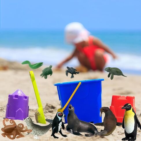 12 PCS Realistic Insect Animal Figurines, Assorted Plastic Bug Animal Toys Set for Birthday Cake Topper, Garden Decoration, Party Favors, Kids School Project in Kuwait