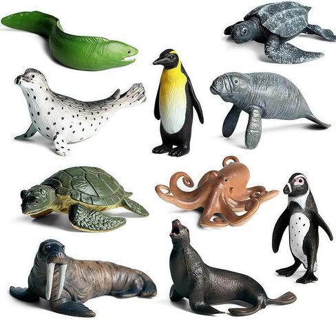 12 PCS Realistic Insect Animal Figurines, Assorted Plastic Bug Animal Toys Set for Birthday Cake Topper, Garden Decoration, Party Favors, Kids School Project in Kuwait