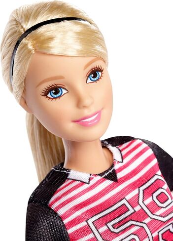 Barbie Made to Move Posable Soccer Player Doll in Saudi Arabia