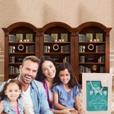 Book Safe with Key Lock - Hidden Secret Compartment Lock Box for Valuables with a Cosmetic Bag, Perfect for Home, Office, or Trave(The Little Women) in Saudi Arabia