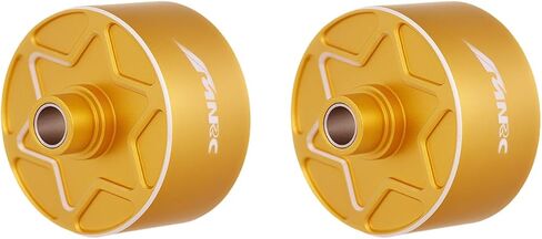 alum 2pcs RTR الأمامية الخلفية الوسطية التفاضلية لـ ARRMA 1/7 جناية لا حدود لها FIRETEAM Mojave Diff Cover 1/8 TYPHON Outcast Kraton Talion 6S BLX و EXB Series ترقيات الجزء الأحمر in Kuwait