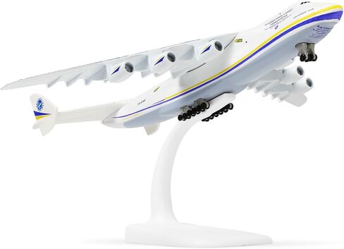 Antonov AN-225 Mriya 1/400 Diecast Aircraft Model Kit Military Transport Airplane Model with Stand for Collections or Gift (Ukrainian Painting) in Saudi Arabia
