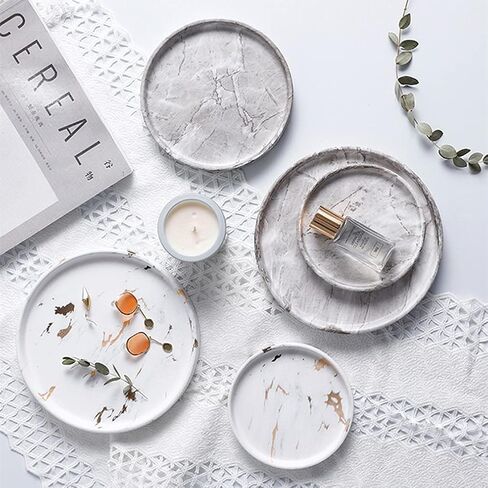 iSuperb Tray Resin Mold Round Silicone Mold Epoxy Casting Mold for DIY Table Tray/Fruit Snack Plate/Jewelry Dish/Makeup Tray (Round) in Saudi Arabia