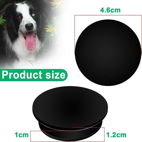 Yipetor Large Silicone Stopper for Dog Treat Toy, for Moderate Chewers, Fetch, Catch – Holds Kibble, Treats, Large,2 Pack (L) in Saudi Arabia