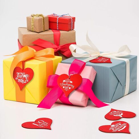 24 Pieces Valentine‘s Day Heart Wooden Ornament Heart Slices Embellishments Wood Love Shaped Decorative Hanging Tags with Twine and Ribbon for Valentine‘s Day Wedding Party in Saudi Arabia