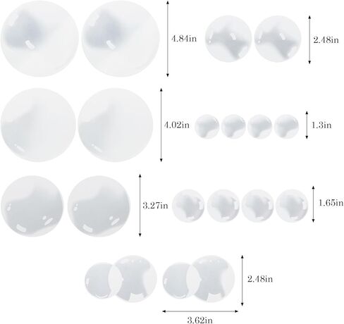 Transparent Bubble Cupcake Toppers Under The Sea Party Cake Decorations Mermaid Bubble Cupcake Toppers Ocean Cake Decoration(blue) in Kuwait