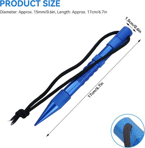 Herchr Marlin Spike ، Lacing Titching Edeles Stitches Steflic Steel Leathe in Saudi Arabia