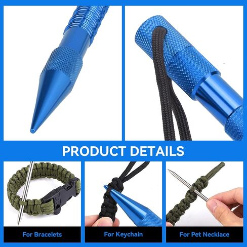 Herchr Marlin Spike ، Lacing Titching Edeles Stitches Steflic Steel Leathe in Saudi Arabia