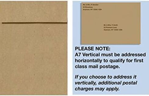 LUXPaper Vertical A7 Invitation Envelopes | 5 1/4" x 7 1/4" | Ruby Red | 80lb. Text | 50 Qty in Saudi Arabia
