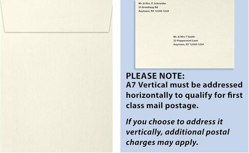 LUXPaper Vertical A7 Invitation Envelopes | 5 1/4" x 7 1/4" | Ruby Red | 80lb. Text | 50 Qty in Saudi Arabia