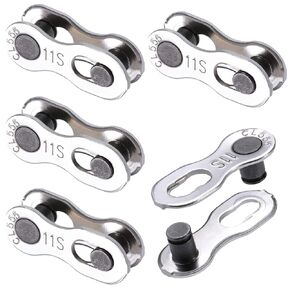 8 Pieces 11 Speed Chain Connector Missing Link for Bicycle Bike (11)