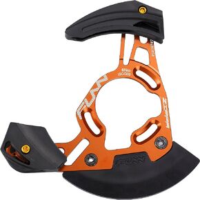 Funn Zippa DH Chain Guide, ISCG05 Interface, BSA Adapter Included, 32T-38T, Mountain Bike Chain Protector