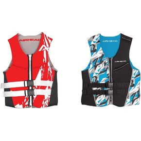 Airhead Swoosh Kwik-Dry Neolite Life Jacket, US Coast Goard Approved Type III Life Jacket, Adult and Youth Sizes