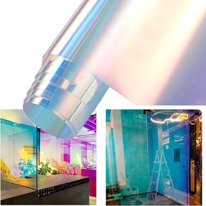 Dark Blue Chameleon Windshield Tint Car Window Foils Solar Protection Film Windshield Sun Shade Tint Film 19.68'' x 118''