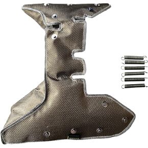 High Performance Racing Exhaust Turbo Blanket Wrap Heat Shield Beanie for VW Audi K03 / K04 Turbo Charger