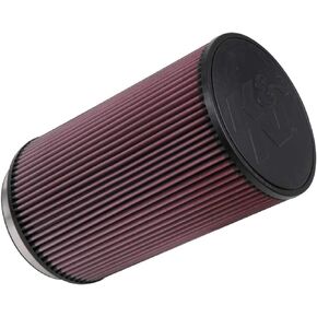 K&N Universal Clamp-On Air Intake Filter: High Performance, Premium, Washable, Replacement Air Filter: Flange Diameter: 6 In, Filter Height: 12 In, Flange Length: 1 In, Shape: Round, RU-3040