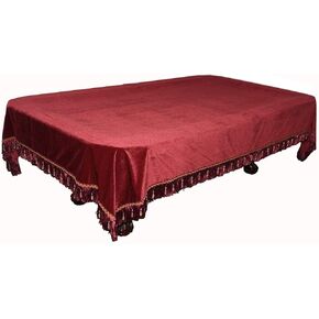 غطاء طاولة أحمر بطول 8 أقدام، غطاء طاولة لحمام السباحة/طاولة البلياردو in Kuwait