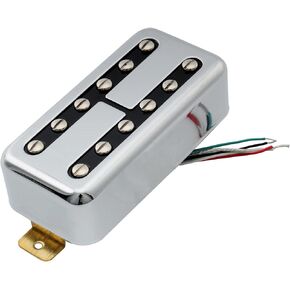 Artec TVFT-A Filtertron Style Alnico 5 Magnet Humbucker Electric Guitar Bridge Pickup 6.5K, Chrome