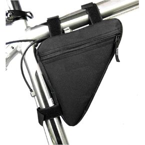 Bike Bag, Bicycle Frame Storage Bag, Bike Triangle Pouch, Bike Saddle Bag, Bike Top Tube Bag, Bike Seat Bag, Mountain Bike Accessories Pack for Phone, Wallet, Keys