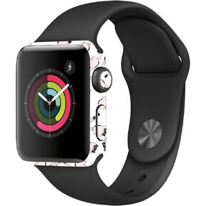 غلاف MightySkins متوافق مع Apple Watch Series 2 مقاس 38 ملم - تمطر القطط | غطاء ملتف واقٍ ومتين وفريد ​​من نوعه من الفينيل | سهل التطبيق والإزالة وتغيير الأنماط | صنع في الولايات المتحدة الأمريكية