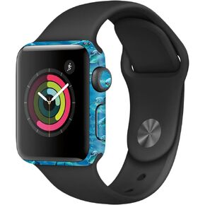 MightySkins Skin Compatible with Apple Watch Series 2 38mm - Dolphin Gang | Protective, Durable, and Unique Vinyl Decal wrap Cover | Easy to Apply, Remove, and Change Styles | Made in The USA