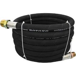 Fuel Transfer Hose 3/4 Inch Fuel Hose 20 Feet,Farm Fuel Transfer Hose with Fittings,for transferring Diesel, Kerosene & Gasoline - Fuel Tank Hose for Fuel Transfer Pumps by BOOTOP PIN