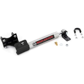 Rough Country N3 Steering Stabilizer for 2007-2018 Jeep Wrangler JK - 8731930