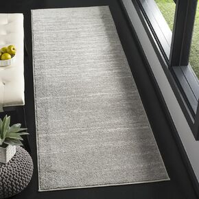 SAFAVIEH Adirondack Collection Runner Rug - 2'6" x 6', Light Grey & Grey, Modern Ombre Design, Non-Shedding & Easy Care, Ideal for High Traffic Areas in Living Room, Bedroom (ADR113C)