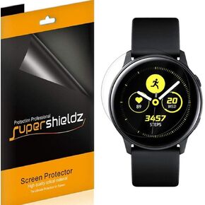 Supershieldz (3 Pack) Designed for Samsung Galaxy Watch Active (40mm) Screen Protector, (Full Coverage) 0.23mm High Definition Clear Shield (TPU)