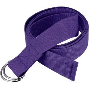 uxcell Yoga Strap Long Stretch Band with Durable D-Ring for Yoga Pilates Stretch Workout