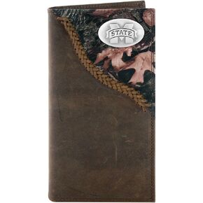 NCAA Mississippi State Bulldogs Zep-Pro Roper Concho Wallet, Camouflage