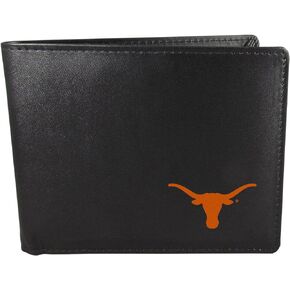 NCAA Siskiyou Sports Mens Texas Longhorns Bi-fold Wallet One Size Black