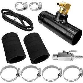 1 3/4" Diesel Auxiliary Tank Install Kit for Gravity Fueled Auxiliary Fuel Tank and Newer Models with 1¾" Fill Cord Fit for Dodge Diesel Trucks 2013-Current Replace 11408