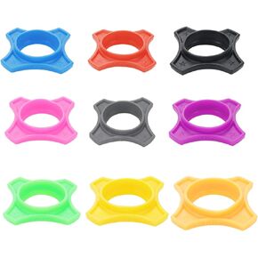 10Pcs Black Rubber Microphone Anti-slip Ring Microphone Mounts Microphone Protection Shockproof Ring