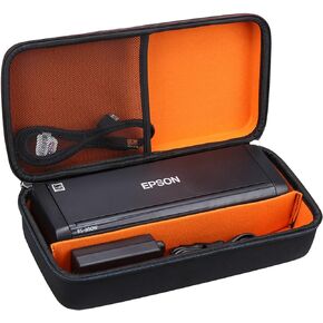 Mchoi Hard Portable Case Compatible with Epson Workforce ES-300W/ES-200/ES-300WR Wireless Color Portable Document Scanner