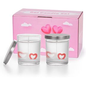 Gifts for Women, Gel Candles Valentines Day Gifts for Women Men, Funny Birthday Thanksgiving Christmas Valentines Day Gifts for Women, Girlfriend, Mom, Best Friends