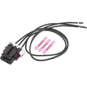 Motoforti Camshaft Crankshaft Speed Sensor Map Senor Ignition Coil Others Position Sensor Connector Pigtail, for GM LS2, Plastic, No.10456256, Black, 1 Set in Saudi Arabia