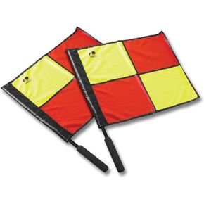Kwik Goal Premier Linesman Flags Multi, 22.5-Inch L x 4-Inch W