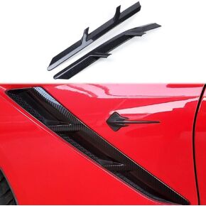 Front Fender Side Body Vent for 2014-2019 Chevrolet Corvette C7 (Carbon Fiber Pattern)