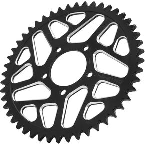 48T Motorcycle Rear Sprocket 420 Pitch 7075 Aviation Aluminum Alloy for Sur Ron Light Bee S/X, Segway X160/X260, Talaria Sting -Black