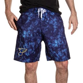 Calhoun NHL Men's Team Logo Tie Dye Boardshorts
