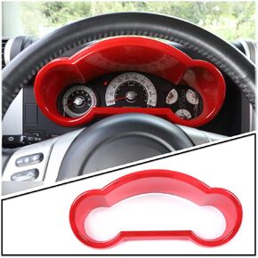 LLKUANG Car ABS Center Console Dial Dash Board Decorative Frame Fit for Toyota FJ Cruiser 2007-2021 Dashboard Panel Trim Cover Accessories (ABS Carbon fiber)