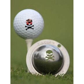Tin Cup The Jolly Roger Golf Ball Marking Stencil, Steel